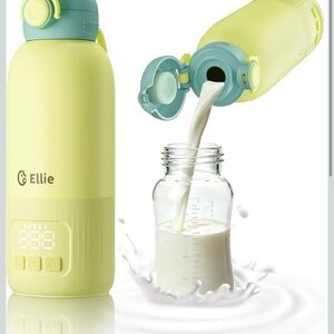 Ellie Lemon and Teal Bottle Warmer